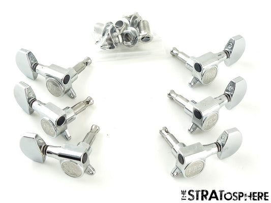 6 PRS SE Santana TUNERS TUNING PEGS PRS Designed Guitar Parts Nickel.