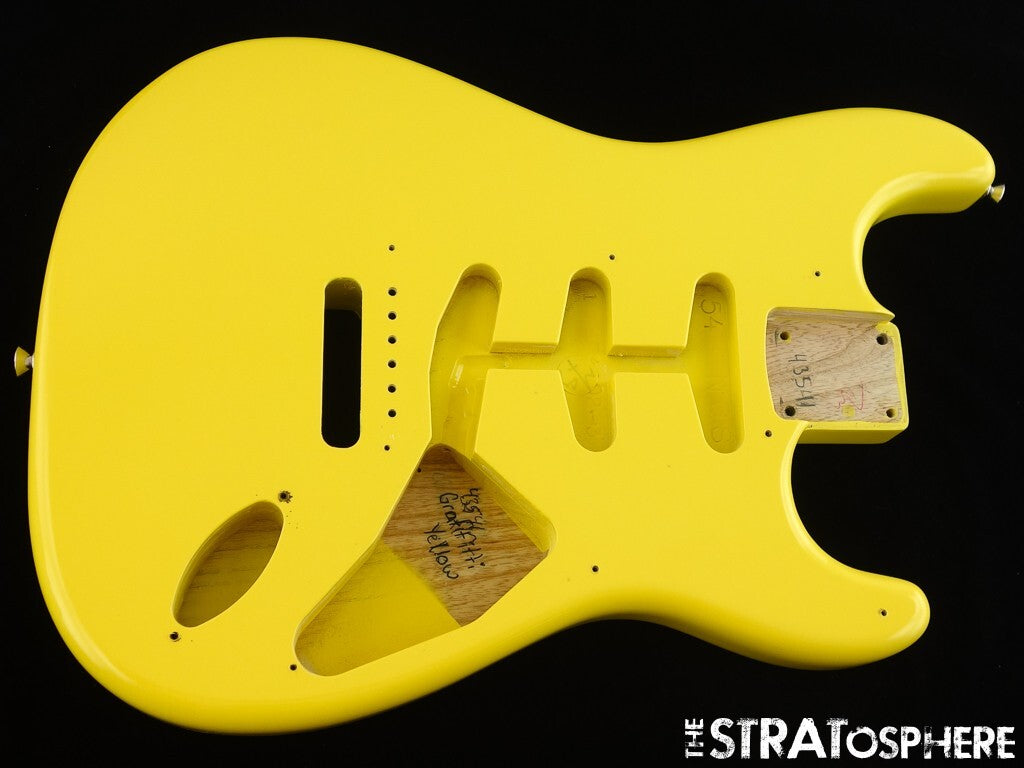 Fender Custom Shop 70th Annie 54 Stratocaster NOS BODY Ash Graffiti Yellow