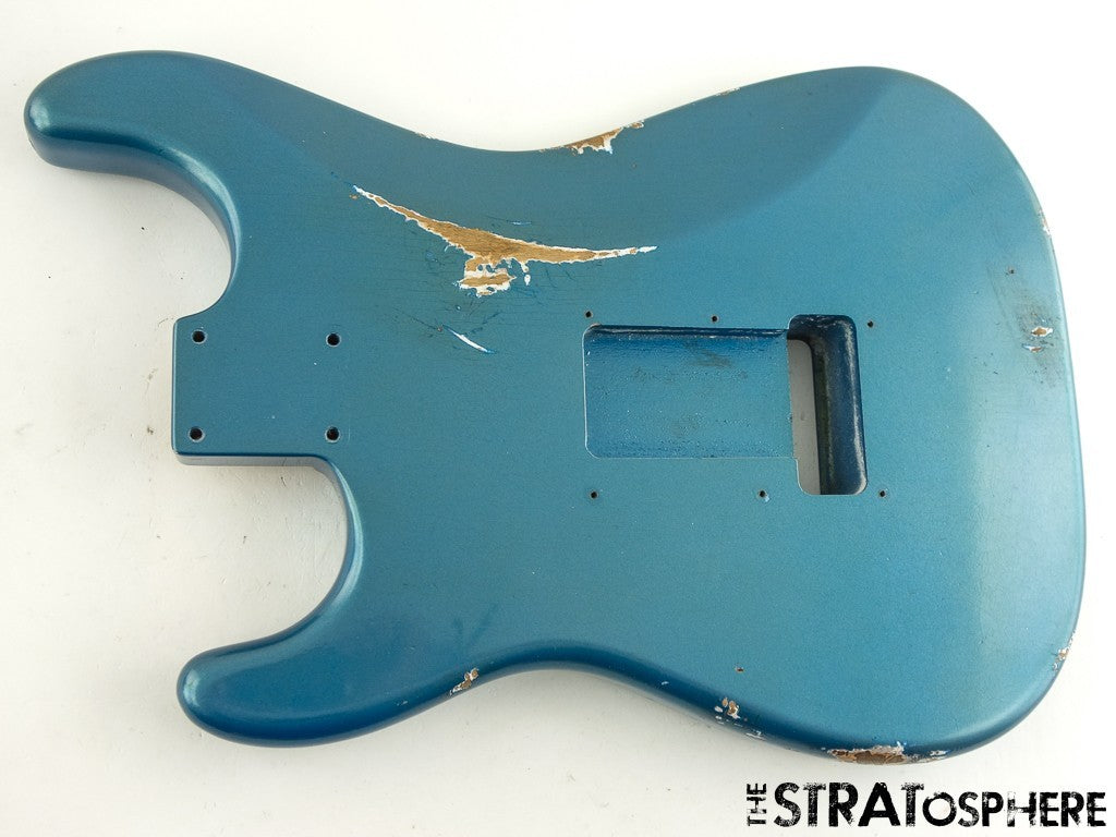 Fender Custom Shop W25 Custom Deluxe Relic HB S-1 BODY Strat Lake Placid Blue