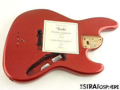 Fender American Ultra II Jazz Bass BODY USA Guitar Parts Sinister Red
