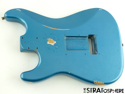 Fender USA Custom Shop Custom Strat Pro 2025 Relic BODY Aged Lake Placid Blue