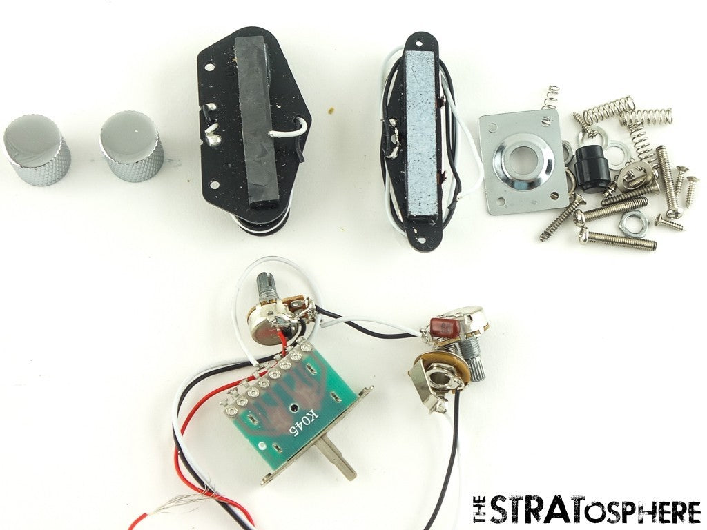 Fender Squier Sonic Series Tele PICKUPS POTS + KNOBS, Telecaster.