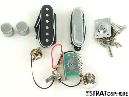 Fender Squier Sonic Series Tele PICKUPS POTS + KNOBS, Telecaster.