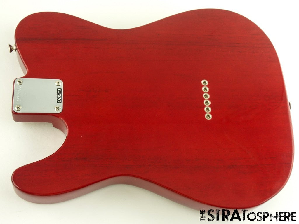 Fender AV II American Vintage 1963 Tele BODY HARDWARE 63 Crimson Red Transparent