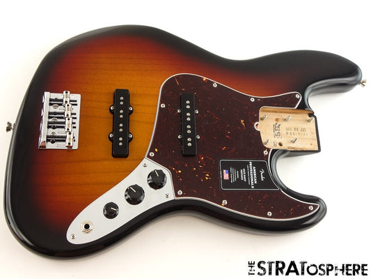 Fender American Professional II Jazz J Bass, LOADED BODY V-Mod II 3TS