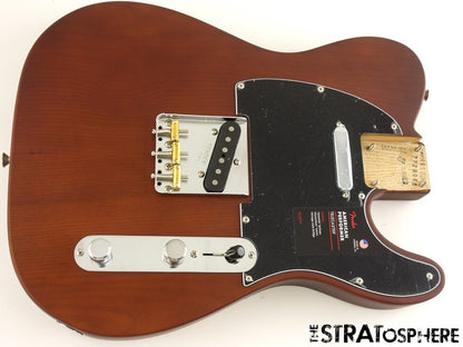 American Performer Fender Timber Tele LOADED BODY, Sassafras Mocha CLOSEOUT
