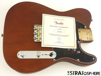American Performer Fender Timber Tele LOADED BODY, Sassafras Mocha CLOSEOUT