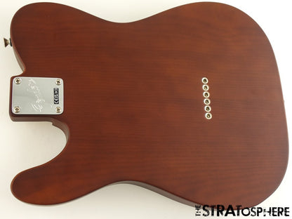 American Performer Fender Timber Tele LOADED BODY, Sassafras Mocha CLOSEOUT