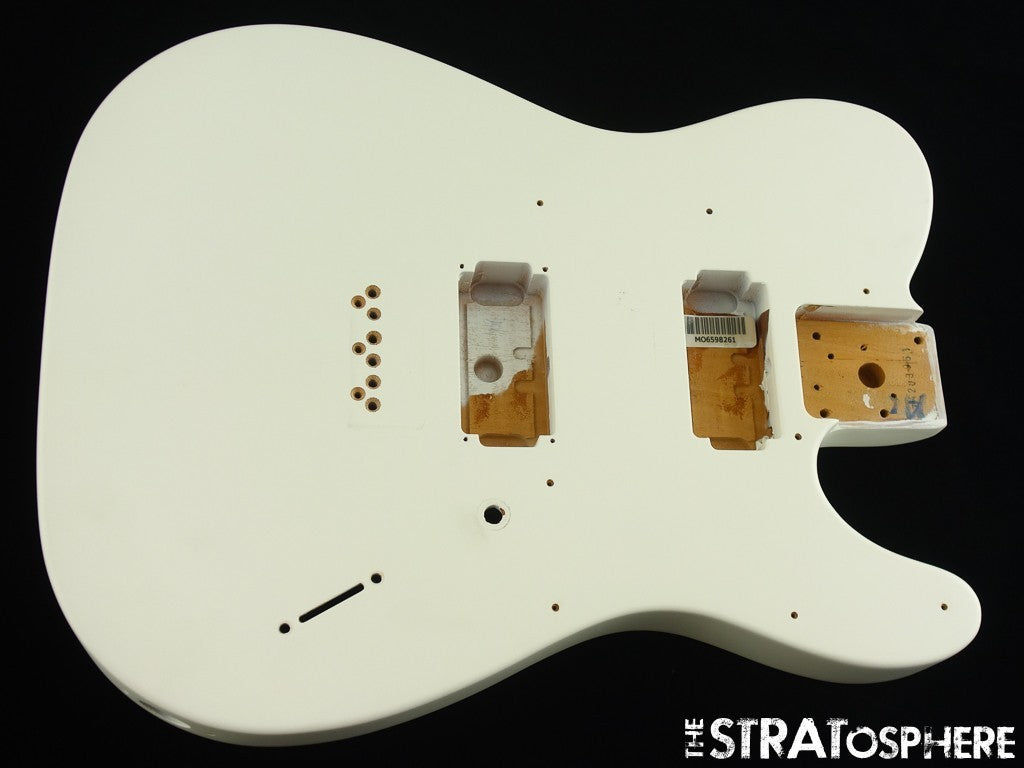 Fender Jim Root Telecaster Tele BODY, Flat White Mahogany Nitro