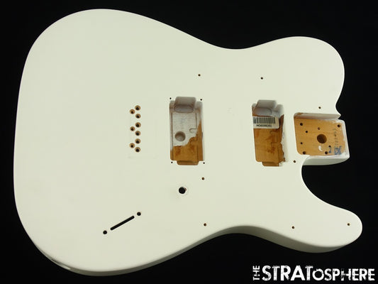 Fender Jim Root Telecaster Tele BODY, Flat White Mahogany Nitro