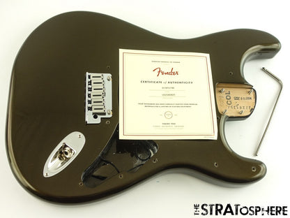 Fender American Ultra II Stratocaster Strat BODY w/ HARDWARE USA Texas Tea
