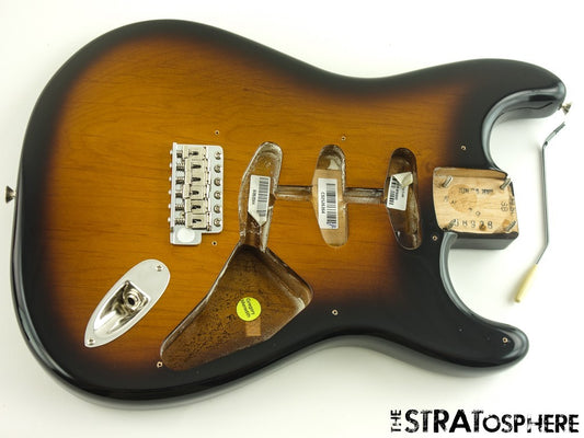 USA Fender ERIC JOHNSON Strat BODY & HARDWARE American Nitro, 2TS Sunburst