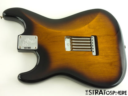 USA Fender ERIC JOHNSON Strat BODY & HARDWARE American Nitro, 2TS Sunburst