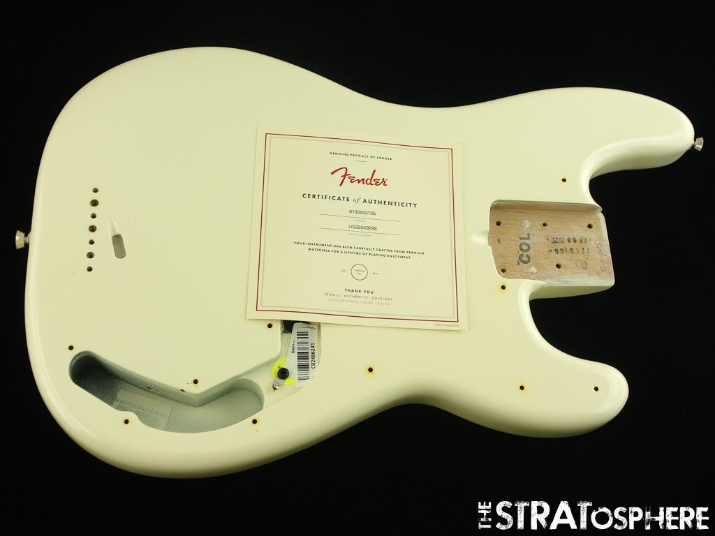 Fender American Professional II Precision P Bass BODY, USA Olympic White
