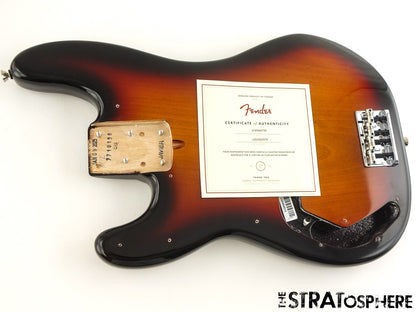LEFTY Fender American Professional II Jazz Bass, BODY w/ HARDWARE 3TS
