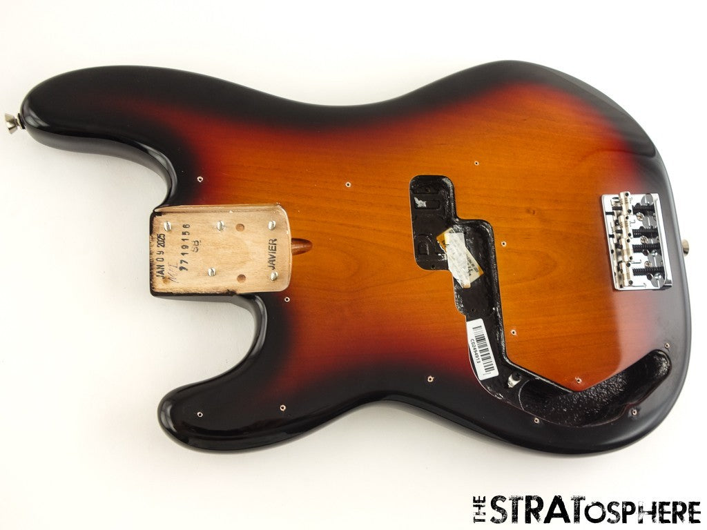 LEFTY Fender American Professional II Jazz Bass, BODY w/ HARDWARE 3TS
