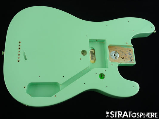 Fender Vintera II 70s Telecaster BASS BODY, Tele Bass Alder Surf Green