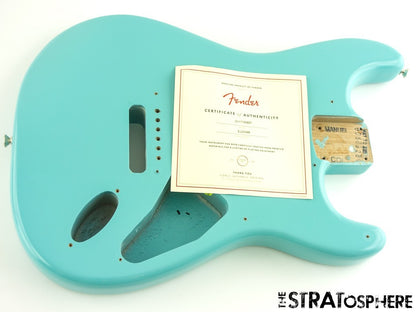 Fender Stratocaster ERIC JOHNSON Strat BODY, American Nitro Tropical Turquoise