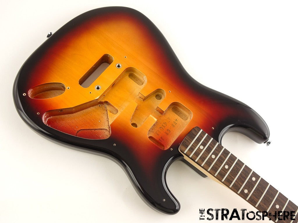 Fender Squier Affinity Stratocaster Junior HSS BODY & NECK Strat 3TS Sunburst