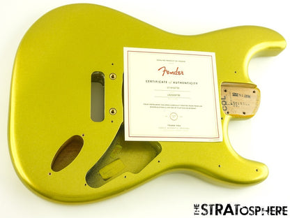 Fender American Ultra II Stratocaster Strat BODY, USA Guitar Part Solar Flare