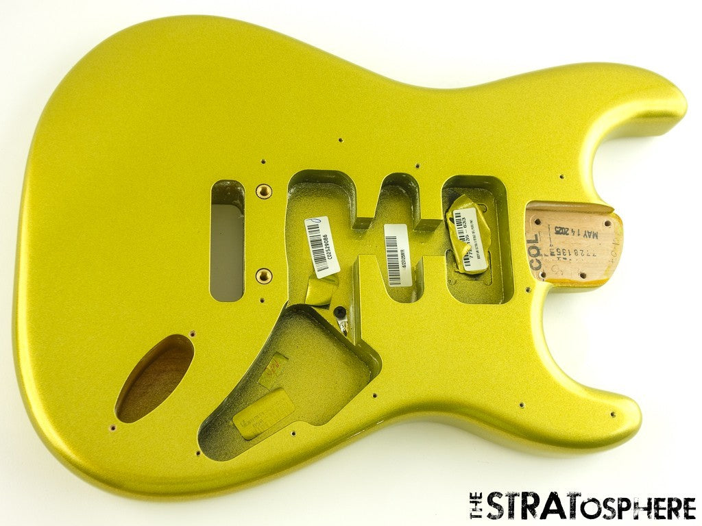 Fender American Ultra II Stratocaster Strat BODY, USA Guitar Part Solar Flare