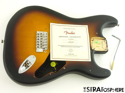 American Performer Fender Timber Strat, BODY + HARDWARE, Pine, 2TS CLOSEOUT $