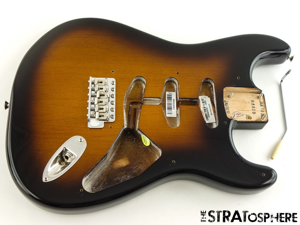 USA Fender ERIC JOHNSON Strat BODY & HARDWARE American Nitro, 2TS