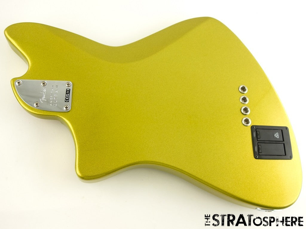 Fender American Ultra II Meteora Bass LOADED BODY USA Guitar Solar Flare
