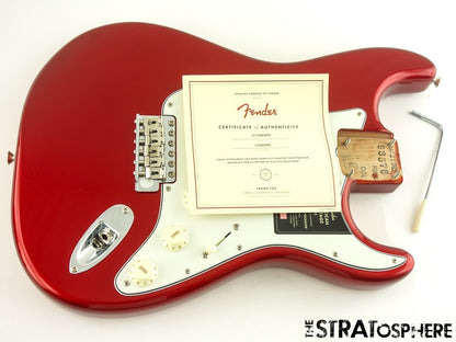 Fender AV II American Vintage 1965 Stratocast LOADED BODY Strat Candy Apple Red