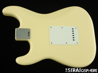 Fender Jimmie Vaughan Strat BODY w/ HARDWARE, Stratocaster, Olympic White!