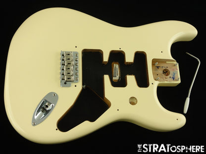 Fender Jimmie Vaughan Strat BODY w/ HARDWARE, Stratocaster, Olympic White!