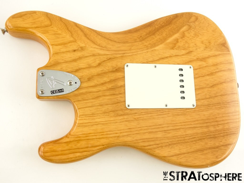 Fender AV II American Vintage 1973 Strat BODY + HARDWARE 73 Ash Natural