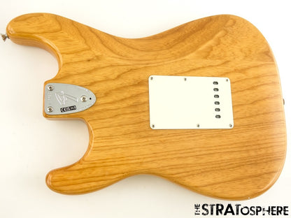 Fender AV II American Vintage 1973 Strat BODY + HARDWARE 73 Ash Natural