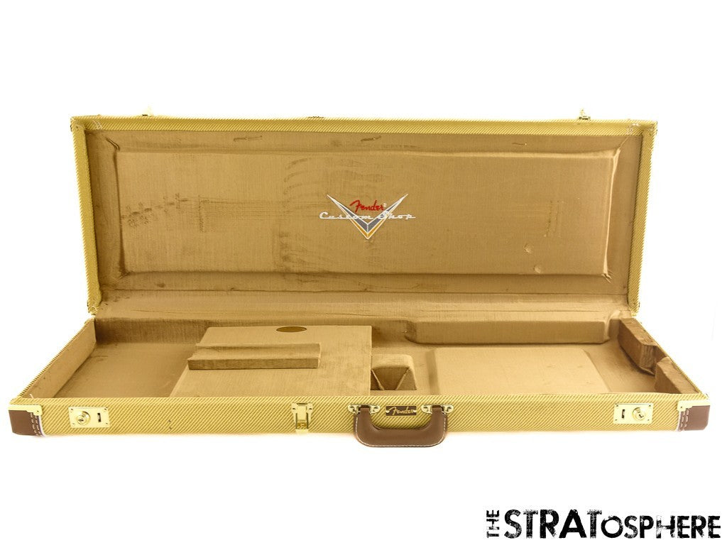 USA Fender CUSTOM SHOP Strat Tele Tweed G&G HARDSHELL CASE 1957 Journeyman Strat