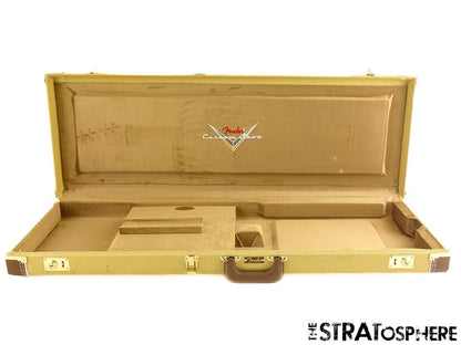 USA Fender CUSTOM SHOP Strat Tele Tweed G&G HARDSHELL CASE 1957 Journeyman Strat