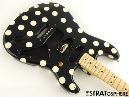 Fender Buddy Guy Stratocaster Strat BODY & NECK Polka Dot