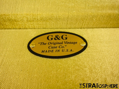 Fender Strat Tele Custom Shop G&G Tolex HARDSHELL CASE, from 1963 Relic Tele