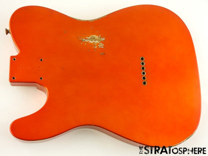 USA Fender Custom Shop 1963 Telecaster Relic BODY Tele, Candy Tangerine 63