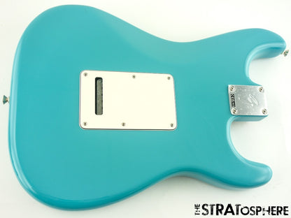 LEFTY Fender Player II Stratocaster BODY + HARDWARE Strat Alder Aquatone Blue
