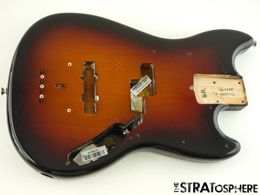 Fender American Performer Mustang Bass BODY USA Part Sunburst 3TS