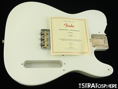 Fender AV II American Vintage 1951 Tele BODY & HARDWARE Ash Proto White
