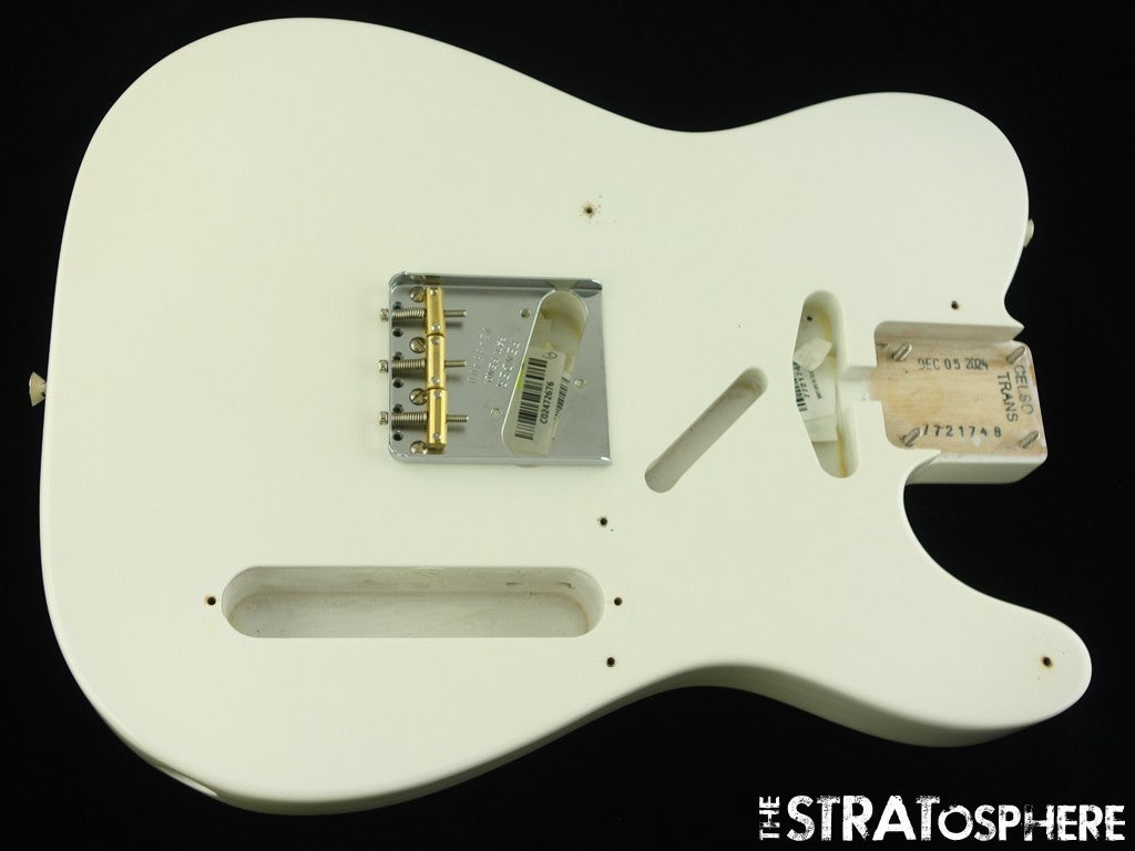 Fender AV II American Vintage 1951 Tele BODY & HARDWARE Ash Proto White