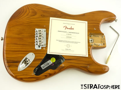 Fender American Professional II Stratocaster BODY w/ HARDWARE Strat Roasted Pine