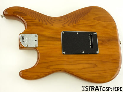 Fender American Professional II Stratocaster BODY w/ HARDWARE Strat Roasted Pine