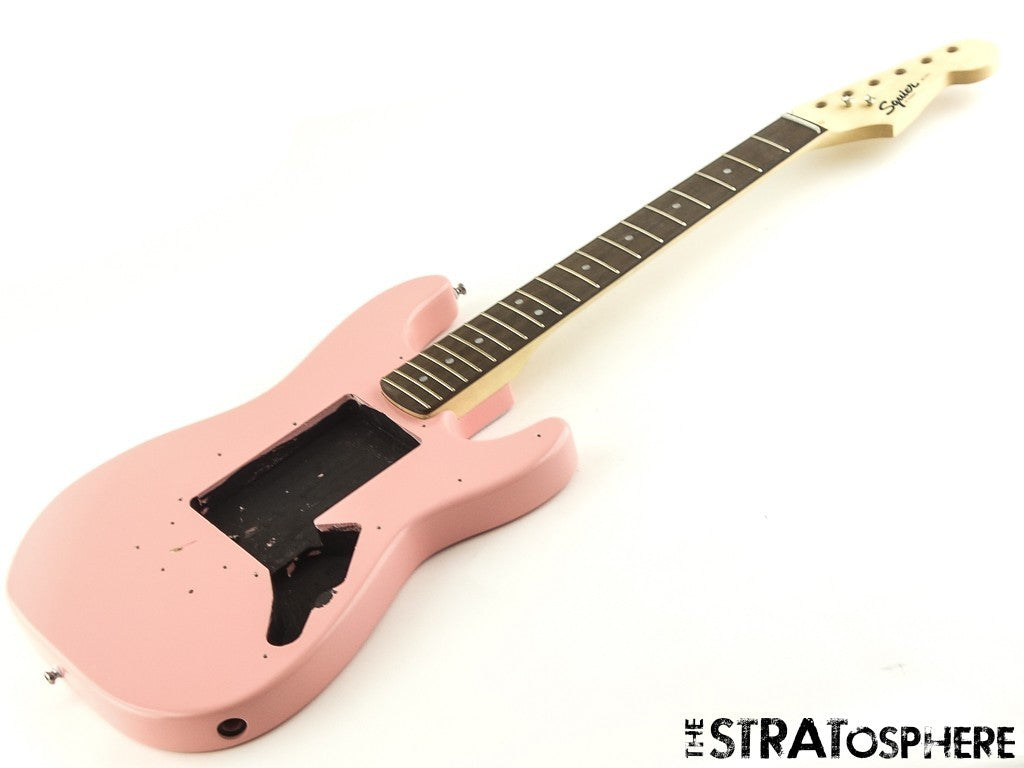 Fender Squier Mini Strat HT BODY & NECK Laurel 22.75'' 1.60'' Shell Pink