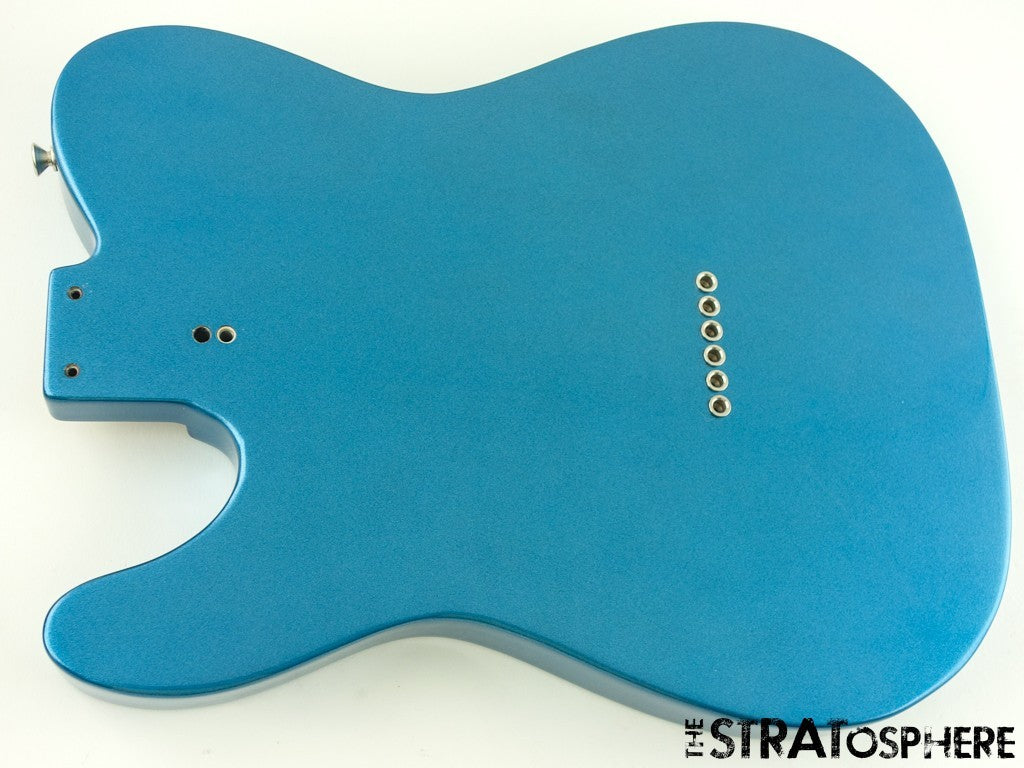 Fender AV II American Vintage 1972 Tele Thinline, Semi-Hollow Ash BODY, LPB Blue