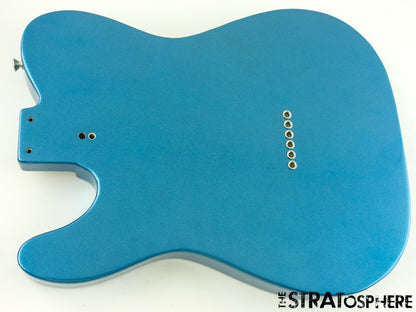 Fender AV II American Vintage 1972 Tele Thinline, Semi-Hollow Ash BODY, LPB Blue
