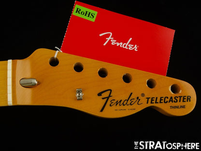 Fender AV II American Vint 1972 Tele 72 Thinline NECK, Telecaster, Maple $20 OFF