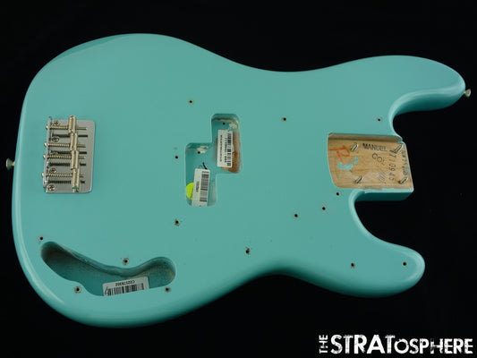 Fender AV II American Vintage 1960 Precision P BASS BODY & HARDWARE Daphne Blue