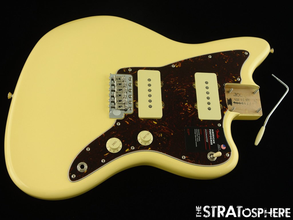 Fender American Performer Jazzmaster LOADED BODY, USA Vintage White